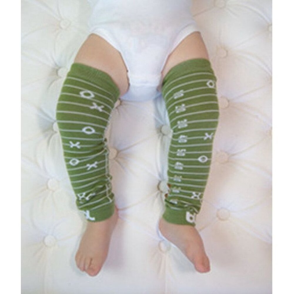 NWT Football Field Design Baby Leggings